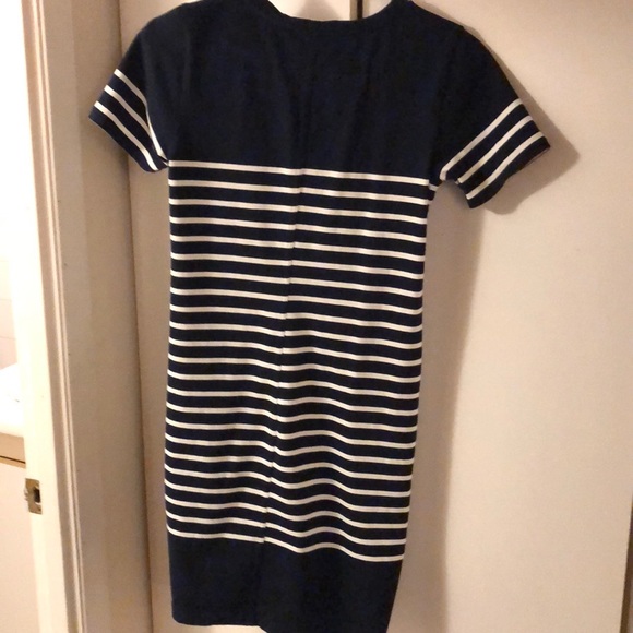 J. Crew blue and white striped dress - Picture 2 of 2